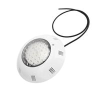 AKLOSIPY Luci da Piscina a LED AC12V IP68 Implesso Sottomarino Sottomarino per Paesaggi e Piscine - White White Calda 12W (Pure Bianco 12w)