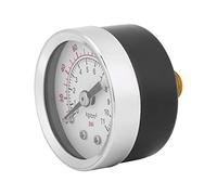 AKLOSIPY Manometro a Pressione 0-160psi /8npt per, Olio e Strumento di Misurazione Compatto