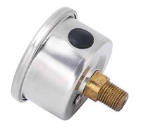 AKLOSIPY Manometro di Pressione della Pompa 40MPA 6000PSI Manometro in Acciaio Inox per il Reclutamento di Immersione e Attrezzature di Riempimento Olio