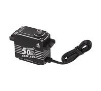 AKLOSIPY Motore con Sterzo RC Programmabile Coreless Servo High 50KG per Robot e 270° (360 gradi)