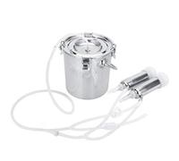 AKLOSIPY Mungitrice Elettrica a velocità 7L Portatile per Mucche con Pompa a Vuoto e Facile (Spina europea)