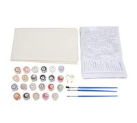 AKLOSIPY Paint Fai -da -te per Numeri Kit Artistico Senza Cornice per Pianoforte per Rilassamento Pittura Ad Olio da 40 Cm X 50 Cm