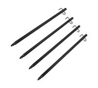 AKLOSIPY Pali per Tenda Leggeri in Lega di Alluminio da 4 Pezzi Facile Installazione e Elementi Essenziali per il Campeggio all'aperto