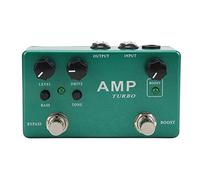 AKLOSIPY Pedale Effetto Overdrive e Boost Multifunzionale per Chitarra con True Bypass e Custodia in Metallo per un Controllo del Suono Versatile