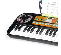 AKLOSIPY Pianoforte Elettronico Portatile per Bambini - Tastiera Multifunzionale con Registrazione e Riproduzione, Ideale per l'apprendimento della Musica e il Divertimento (37 tasti 2 modalità)