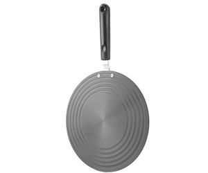 AKLOSIPY Piastra per Cottura a Fuoco Lento con Diffusore di Calore in Lega di Alluminio Addensata da 4 Mm con Manico Cottura Perfetta e Scongelamento Rapido, Essenziale per la da 24 Cm (28CM)
