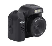 AKLOSIPY Piccola Fotocamera Digitale Compact Mini 4K HD 64 MP con Luce FILL 19 Filtri retrò 1,54 Pollici LENS AGGOLA LARGO 78 ° per gli Studenti Viaggiano Fotografia All'aperto (BLACK)