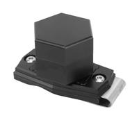 AKLOSIPY Porta Gesso da Biliardo Esagonale con Clamp/Holder Magnetica - Custodia per Gesso da Biliardo Portatile in Alluminio 6063 per Il Comfort di Ogni Giocatore