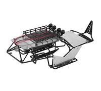 AKLOSIPY Portapacchi in Metallo con Piastra di Protezione per Axial Wraith AX90018 Auto Cingolata RC in Scala 90020/10 - e Design Elegante