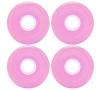 AKLOSIPY Puente 4pcs 70x42mm 80A Cruiser Wheels Parti di Sostituzione per la Guida (ROSEO)