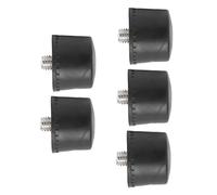 AKLOSIPY Punte a Testa di Martello in Gomma da 5 Pezzi per Colpi Antiscivolo, Prevenzione dell'olio, per Uso Domestico e Professionale (Ø25mm)