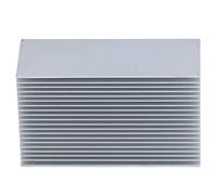 AKLOSIPY Radiatori Elettronici in Alluminio da 2 Pezzi con Dissipazione Rapida del Calore e Facile Sostituzione (Senza adesivo)