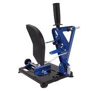 AKLOSIPY Resistente Supporto per Smerigliatrice Angolare con Manico Lungo e Base in Ghisa, Supporto da Taglio Multi-angolo per Taglio di Legno e Metallo da 115 Mm/125 Mm