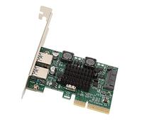 AKLOSIPY Scheda di Espansione USB 3.2 Chip ASM3142 Ad Alta velocità da 10 Gbps a 2 Porte per /7/8/10 con Gestione Energetica