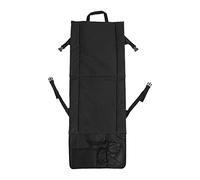 AKLOSIPY Sedia da Stadio Pieghevole con Angolazione Regolabile, Cuscini da Spiaggia Portatili in Tessuto Oxford 600D con Comoda Tasca per Campeggio Ed Eventi, Blu (BLACK)