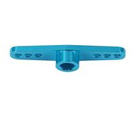 AKLOSIPY Servobraccio dello Sterzo 25T per Auto Modello /10 - Parte in Lega di Alluminio Lavorata a CNC in Blu (Blu (N10087NB))