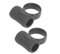 AKLOSIPY Set di Clamp/Holder per il Controllo della Bacchetta - Controller per Dito con Impugnatura Ausiliaria in Silicone ABS da 2 Pezzi per Esercitarsi Facilmente e Sviluppare abilità (Piccolo 7A