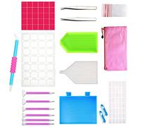 AKLOSIPY Set di Strumenti per Gioielli con Fai-da-te da 105 Pezzi per Artigianato e Nail Art, Ideali per la Creazione di Gioielli e Decorazioni per la Casa