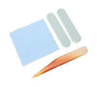 AKLOSIPY Set di Strumenti per Lucidare Gioielli da 4 Pezzi con Pietra per Lucidare, Bastoncini per e Panno per la Cura di Oro, Argento e Argilla