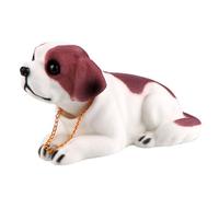AKLOSIPY Simpatica Statuetta di Cartone Animato con Ornamento per Auto Che Scuote la Testa di Cane per Scrivania e Regalo - Divertente e Unica (Tipo2)
