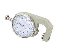 AKLOSIPY Spessimetro Portatile con Quadrante Rotondo per Misurare Gioielli, Pelletteria e altro. e Facile da Usare con Letture Precise