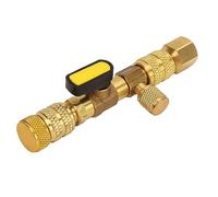 AKLOSIPY Strumento Compatto per la Rimozione delle Valvole per Smontaggio Accurato della CA: Universale, Portatile e Riutilizzabile per Riparazioni Auto Efficienti