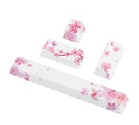 AKLOSIPY Tasto Personalizzato Spazio a 4 Tasti ESC Inserisci Tastierino Numerico Inserisci Tastiera Meccanica a 4 Tasti con 4 PezziKeycapModello Fai da Te Tasto Spazio Tasto Tasto ESC
