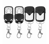 AKLOSIPY Telecomando Duplicatore Universale, Chiave Radiocomando a 4 | Custodia in Plastica, Apriporta Garage, Frequenza Fissa, Portata 50 M, Compatibile con Codici IC 2260 2262 1527