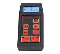 AKLOSIPY Tester di qualità a 4 Cifre con Ampio Schermo per la Misurazione di PH e Temperatura - Misuratore di Calibrazione Accurato per Casa e Piscina (Elettrodo PH)