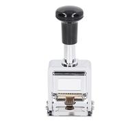 AKLOSIPY Timbro Numeratore a 8 Cifre con Maniglia Automatica Autoinchiostrante per Banche, Medicina, contabilità e Altro