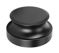 AKLOSIPY Tornabile STABILIZZATORE DISCOLITORE IN LEGA ALLUMINIO HIFI RIDUZIONE DI VIBRAZIONE DEL PESO PESO PER IL SIGILTÀ DI QUALITÀ DEL SONO MEGLIO (BLACK)