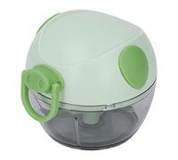 AKLOSIPY Tritatutto Manuale per Aglio, Multifunzionale, a Mano, Tritacarne, Tritaaglio, Robot da per Uso domestico: Facile da Usare, Robusto, Sicuro più Sana (GREEN #11)