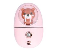 AKLOSIPY Umidificatore a Nebbia Fredda con Spruzzatore Portatile, 35 Ml, Durata della Batteria di 60 Minuti, Dispositivo di Bellezza Ad Idratazione Rapida con Luce Notturna, per la Casa, Viaggi,