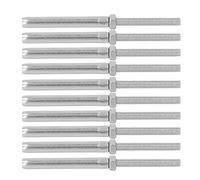 AKLOSIPY Viti di Bloccaggio con Filettatura in Acciaio Inossidabile da 10 Pezzi - Hardware per Ringhiere per Cavi di Servizio, Kit M10 5 Mm/0,2 Pollici Ideale per Uso Industriale e Agricolo (M5/3 mm)