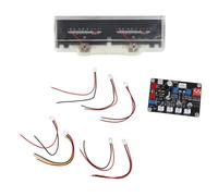 AKLOSIPY VU Meter TS-DB78-W con Display Retroilluminato, Scheda Driver Compatta per il Monitoraggio di Casa e Auto