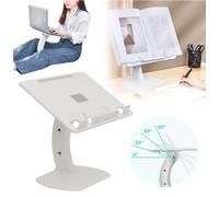 Akls Lap Desk, Multifunction Folding Adjustable Laptop Stand Suporte Notebook Desk Desktop Reading Table for Home Working