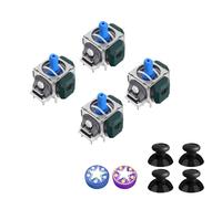 AKNES HallPi TMR Joystick Elettromagnetico di Ricambio per Controller Switch Pro, Accessori di Riparazione Stick Anti-Drift per Controller Switch Pro - 2 Paia