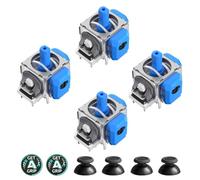 AKNES HallPi V6 TMR Joystick di Ricambio per Controller DualSense PS5/Edge | Anti-Drift, Alta Precisione, Risposta Fluida, Lunga durabilità (2 Paia)