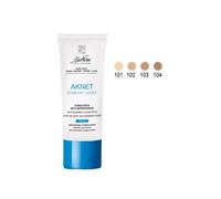 BioNike Aknet - Comfort Cover Fondotinta Anti-Imperfezioni N. 102 Sable, 30ml