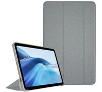 AKNICI Custodia Cover per TECLAST T50 2K Tablet 11 Pollici Android 13 Tablet Gaming, Custodia PU Pelle Ultra Sottile Leggero in Tri-Fold con Auto Svegliati/Sonno Retro in Morbido TPU, Argento