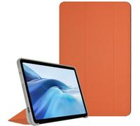 AKNICI Custodia Cover per TECLAST T50 2K Tablet 11 Pollici Android 13 Tablet Gaming, Custodia PU Pelle Ultra Sottile Leggero in Tri-Fold con Auto Svegliati/Sonno Retro in Morbido TPU, Arancia