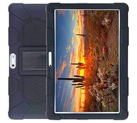 AKNICI Custodia in Silicone per LNMBBS 10.1/LuTeyi 10.1/MaiTai MT-107/MEBERRY 10/MDY 10/OUYAWEI 10,1/Padgene 10/PENG 10/QIMAOO 10.1/RONSHIN 10,1/TEENO 10.1/TENGYI G10/Tagital 10,1/TYD 10.1/HYX 10,Nero