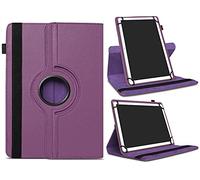 AKNICI Custodia Rigida Universale per Tablet da 10-10,1 Pollici Samsung Galaxy FACETEL TOSCIDO TECLAST HUAWEI Mediapad YESTEL realme PRITOM YOTOPT LNMBBS GOODTEL BENEVE CHUWI SUMTAB, Viola