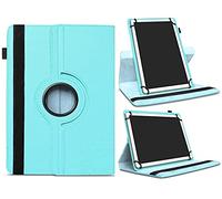 AKNICI Custodia Rigida Universale per Tablet da 10-10,1 Pollici Samsung Galaxy FACETEL TOSCIDO TECLAST HUAWEI Mediapad YESTEL realme PRITOM YOTOPT LNMBBS GOODTEL BENEVE CHUWI SUMTAB, Cielo Blu