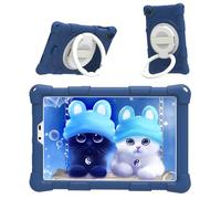 AKNICI Custodia Silicone per ALLDOCUBE iPlay 50 Mini Pro NFE/ALLDOCUBE iPlay 50 Mini Pro/ALLDOCUBE iPlay 50 Mini Tablet 8,4 Pollici, Protettiva Cover con 360° Supporto Rotante, Blu Scuro