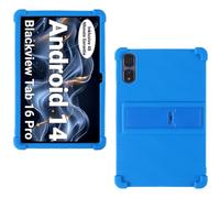 AKNICI Custodia Silicone per Blackview Tab 16 Pro Android 14 Tablet 11 Pollici, Protettiva Cover con Supporto Integrato per Blackview Tab 16 Pro Android 14 Tablet 11 Pollici, Blu
