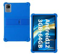 AKNICI Custodia Silicone per Blackview Tab60 WiFi/Blackview Tab60 Pro/TECLAST P30/ TECLAST P30T/ OSCAL Pad 80 WiFi Tablet 10 Pollici, Protettiva Cover con Supporto Integrato, Blu
