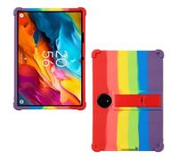 AKNICI Custodia Silicone per TCL NXTPAPER 14 Tablet 14 Pollici, Protettiva Cover con Supporto Integrato per TCL NXTPAPER 14 Tablet 14 Pollici, Arcobaleno