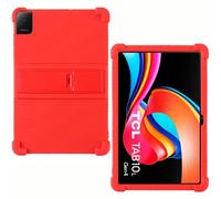 AKNICI Custodia Silicone per TCL TAB 10L Gen4 Tablet 10 Pollici, Protettiva Cover con Supporto Integrato per TCL TAB 10L Gen4 Tablet 10 Pollici, Rosso
