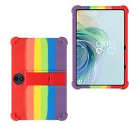 AKNICI Custodia Silicone per TCL TAB 11 Gen 2 / TCL TAB 11 FE Tablet 11 Pollici, Protettiva Cover con Supporto Integrato per TCL TAB 11 Gen 2 / TCL TAB 11 FE Tablet 11 Pollici, Arcobaleno